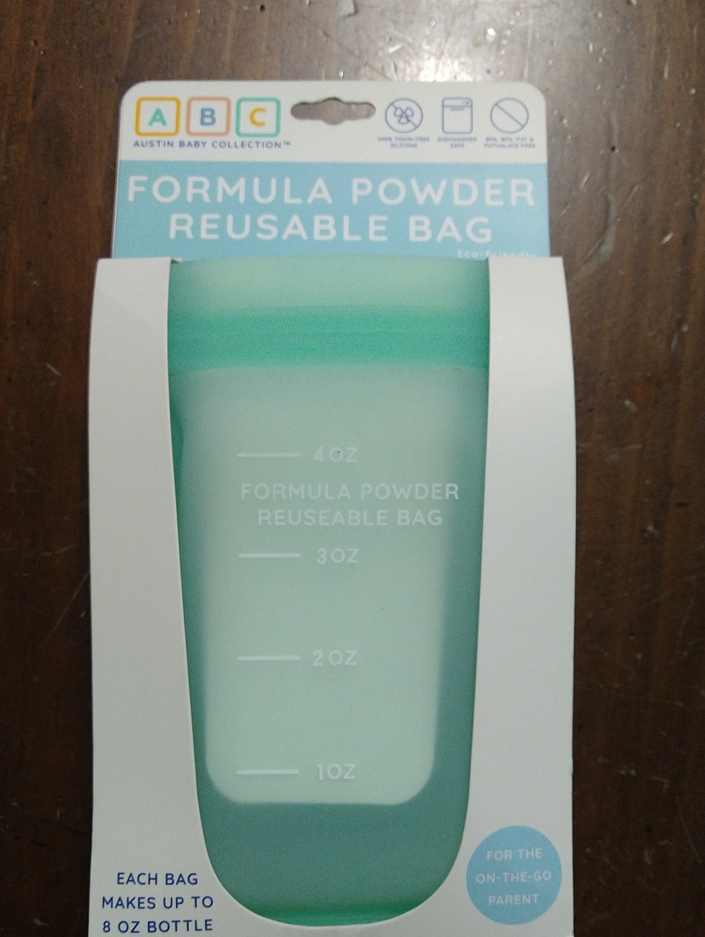 Teal Formula Powder Reusable Bag
